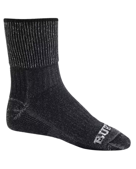 Burton Men's Wool Hiker Socks - True Black Socks - SnowSkiersWarehouse