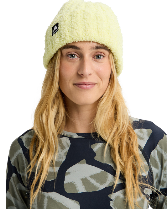 Burton Plush Beanie - Glow Yellow Green Unisex Beanies - Trojan Wake Ski Snow