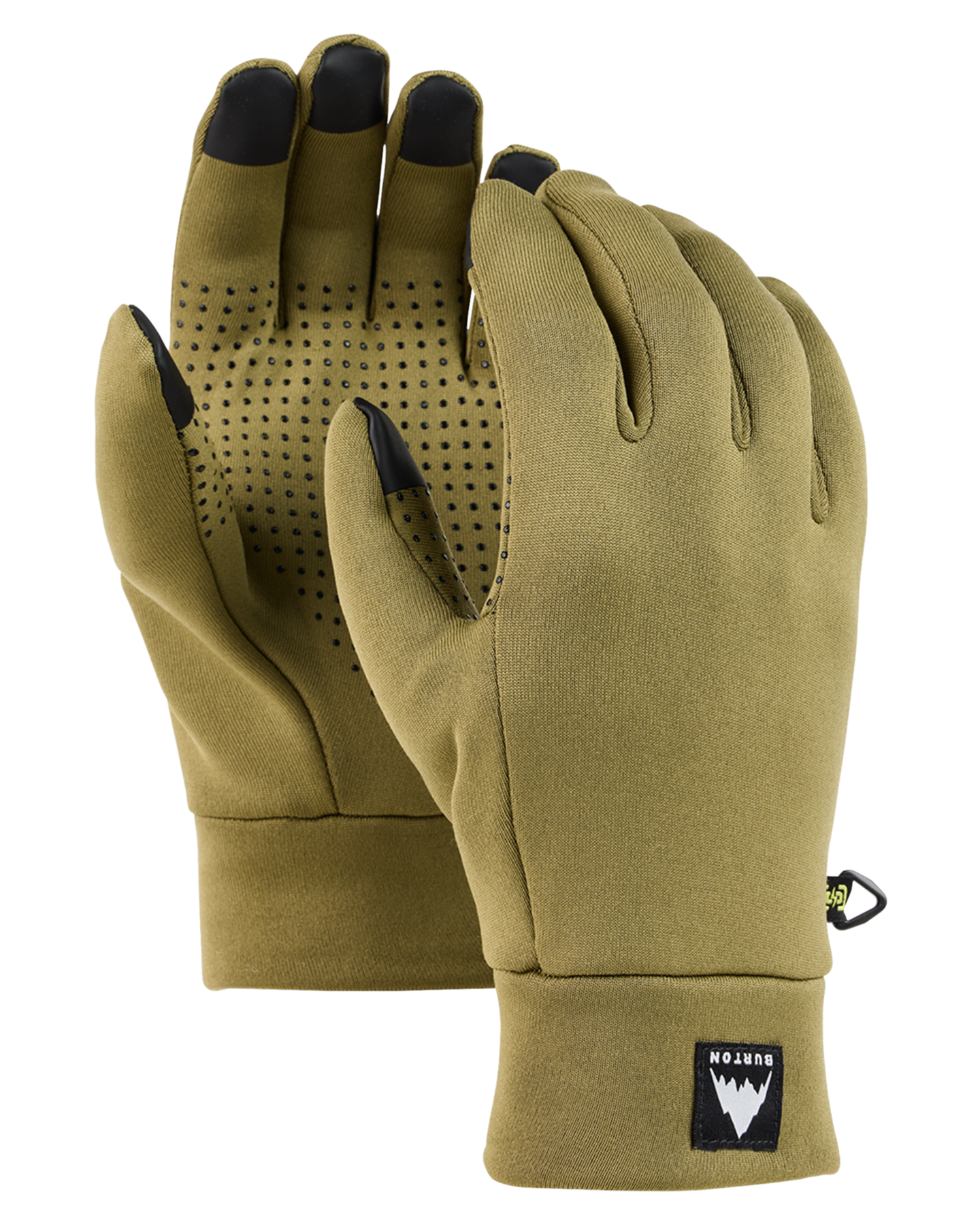 Burton Power Stretch® Glove Liner - Martini Olive Snow Glove Liners - Trojan Wake Ski Snow