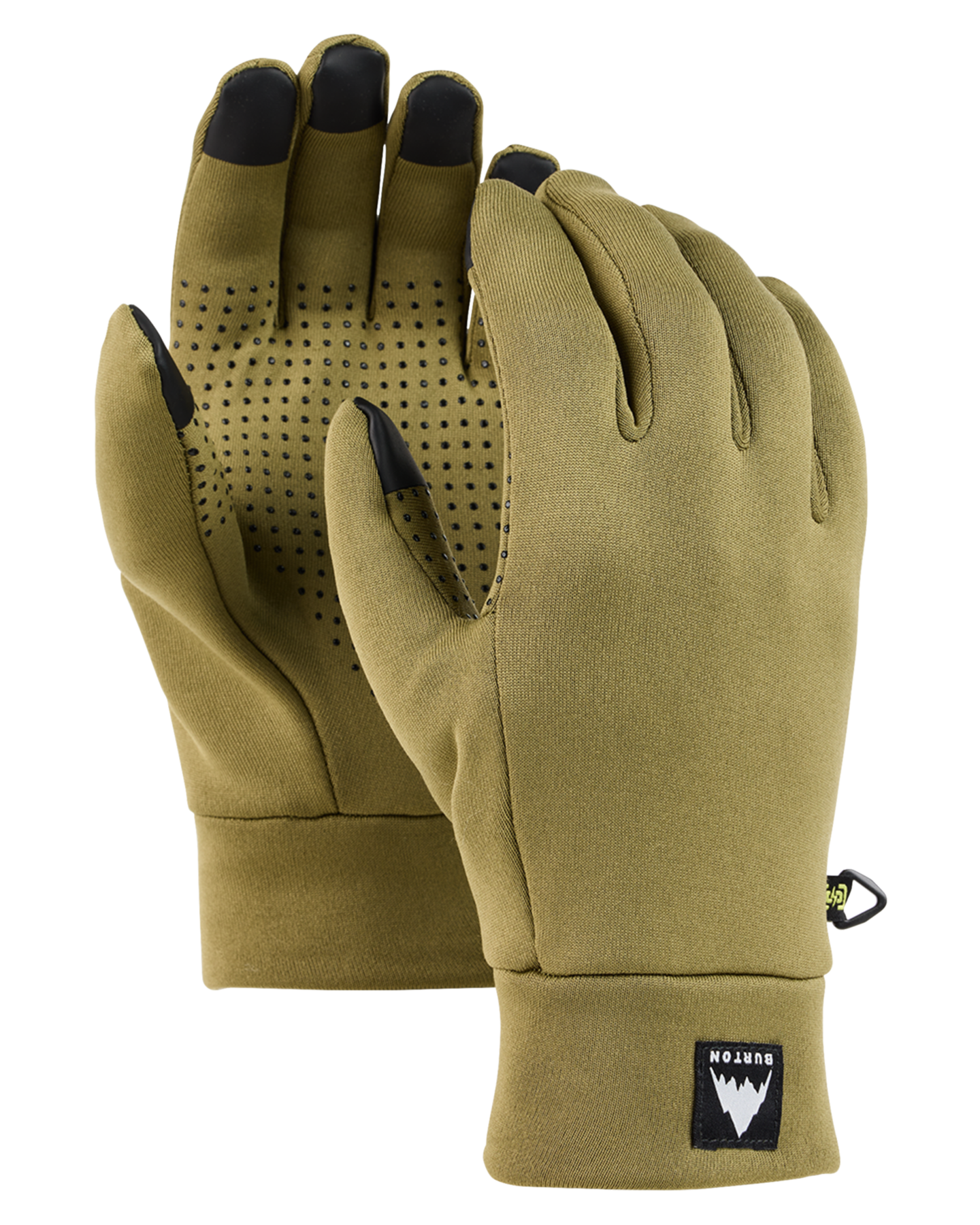 Burton Power Stretch® Glove Liner - Martini Olive Men's Snow Gloves & Mittens - SnowSkiersWarehouse