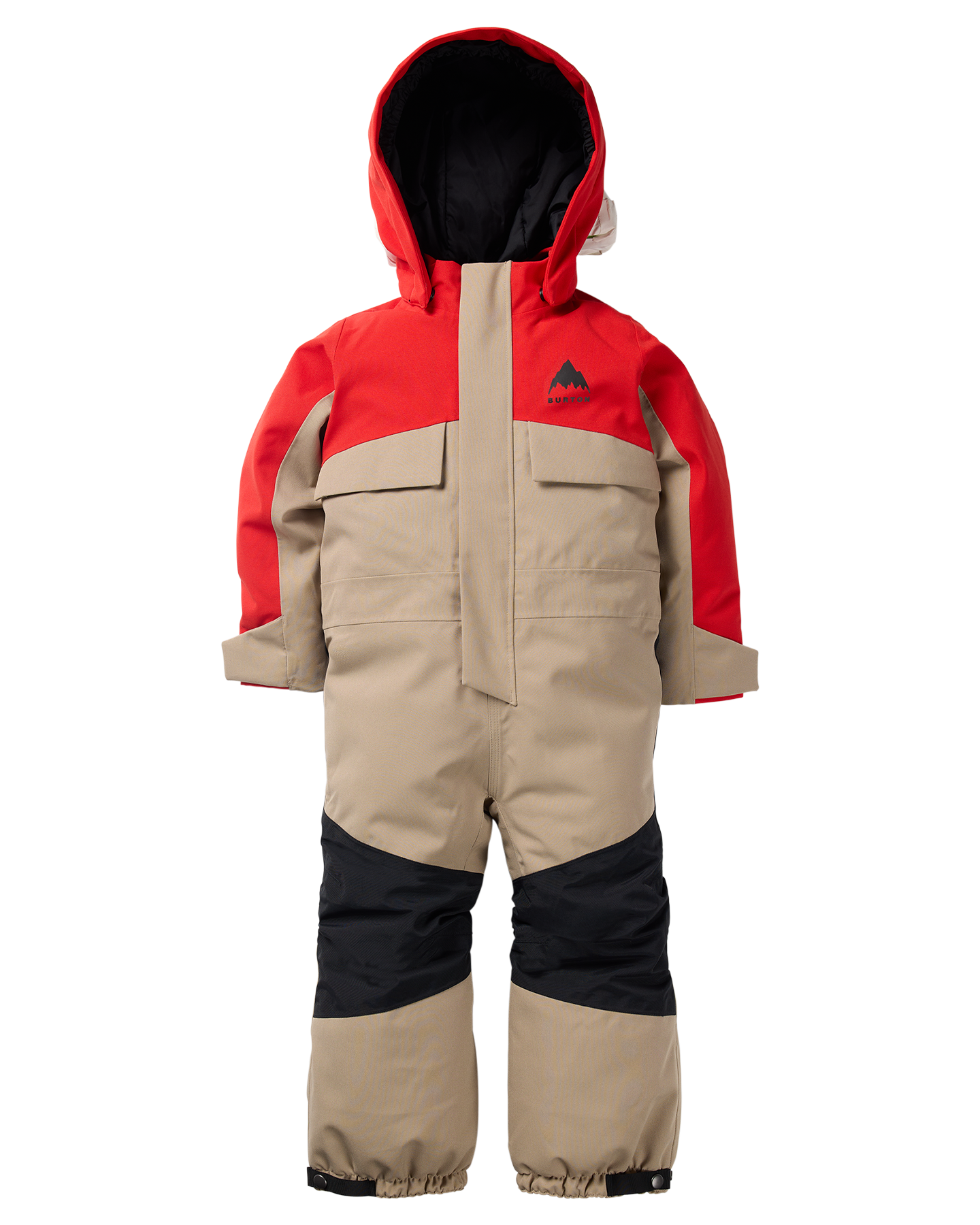 Burton Toddlers' 2L One Piece - Flame Scarlet/Summit Taupe Toddlers' Snow Onesies - Trojan Wake Ski Snow