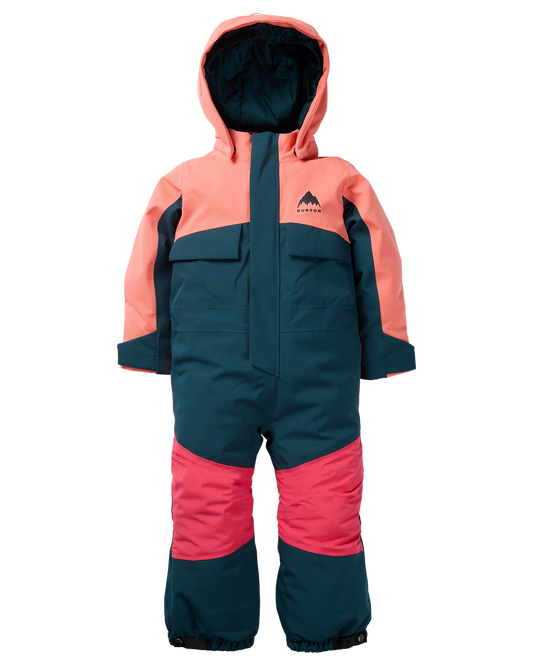 Burton Toddlers' 2L One Piece - Peach Echo/Deep Emerald