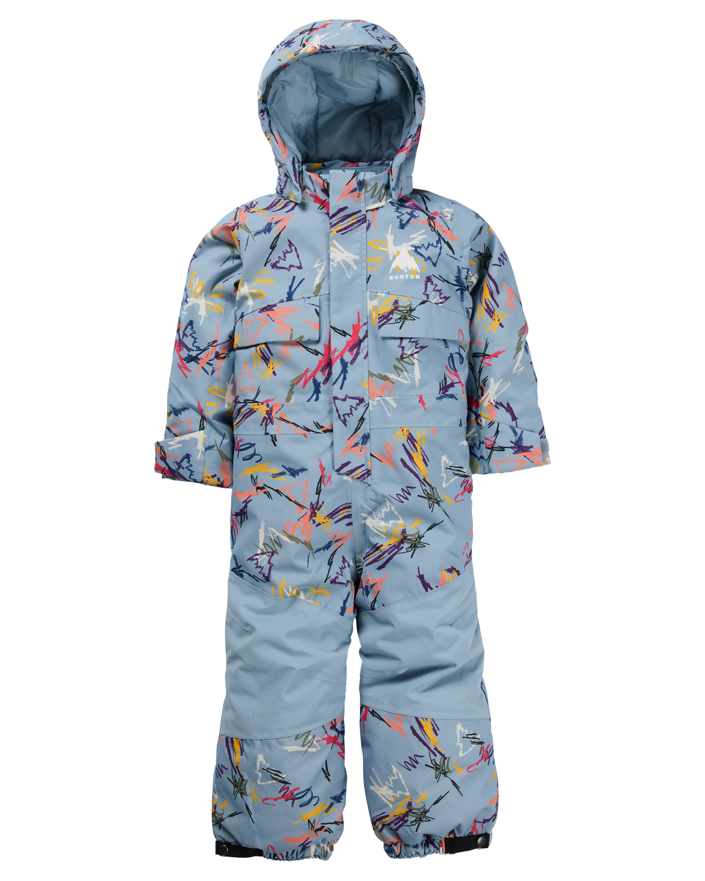 Burton Toddlers' 2L One Piece - Scribble Toddlers' Snow Onesies - Trojan Wake Ski Snow