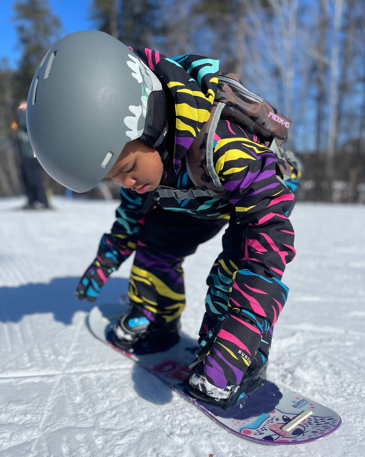 Burton Toddlers' 2L Snow One Piece - Safari (18M) Kids' Snow Onesies - Trojan Wake Ski Snow