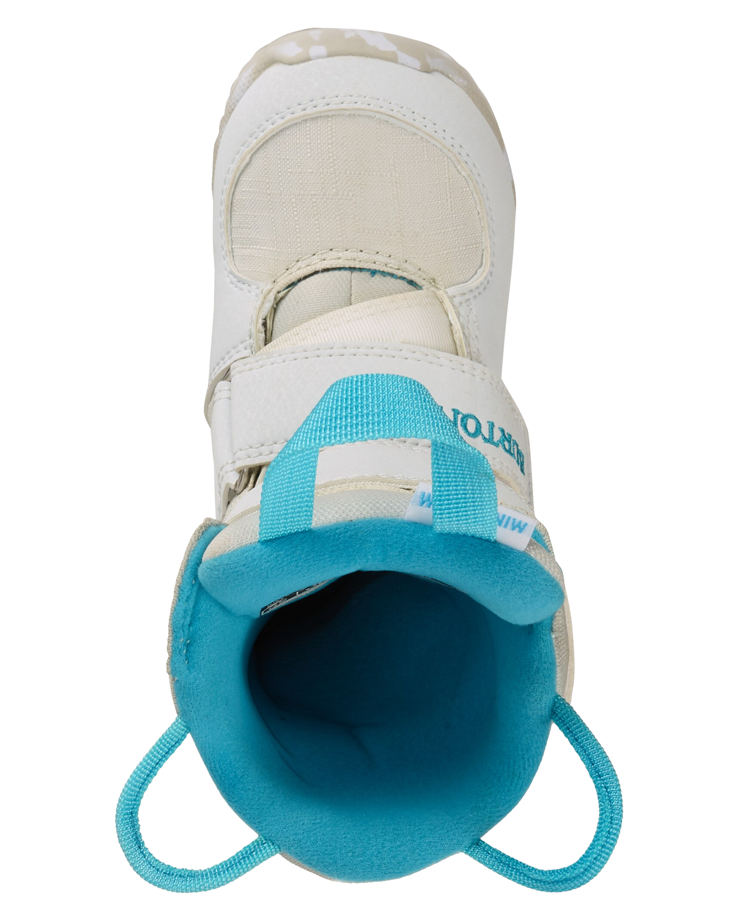 Burton Toddlers' Mini Grom Snowboard Boots - White Kids' Snowboard Boots - Trojan Wake Ski Snow