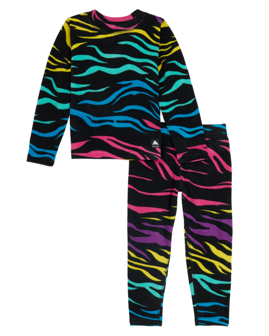 Burton Toddlers' Fleece Base Layer Set - Safari Kids' Thermal Sets - Trojan Wake Ski Snow
