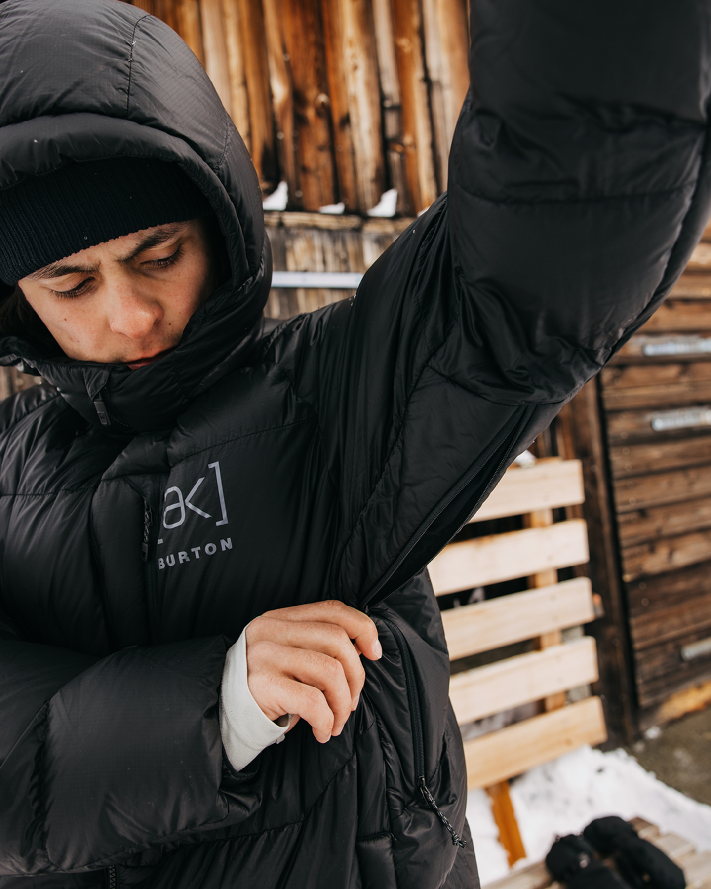 Burton shop puffy jacket