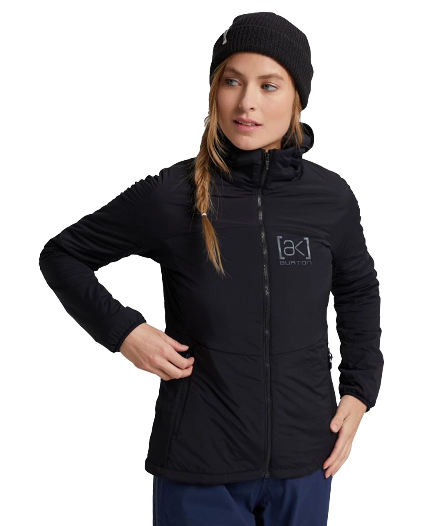 Burton Women s ak Helium Hooded Stretch Insulated Jacket True Black