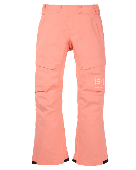 Burton Women's [ak]® Summit Gore-Tex 2L Snow Pants - Reef Pink Women's Snow Pants - SnowSkiersWarehouse