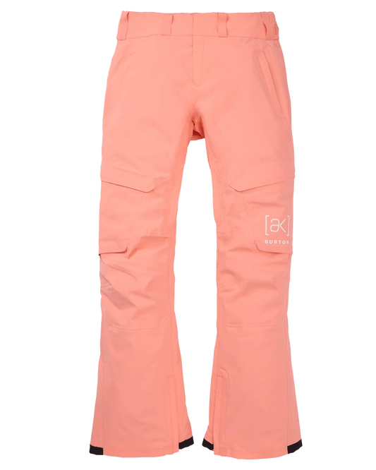 Burton Women's [ak]® Summit Gore‑Tex Insulated 2L Snow Pants - Reef Pink Women's Snow Pants - SnowSkiersWarehouse