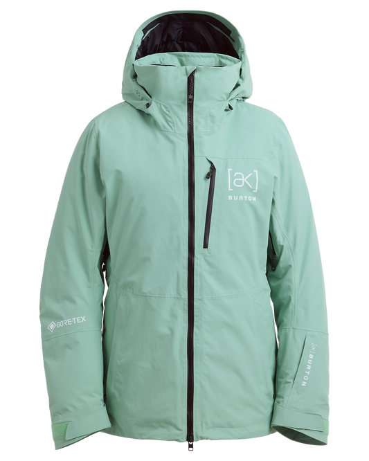 Burton Women's [ak]® Flare 2L GORE-TEX® Down Snow Jacket - Soft Sage Women's Snow Jackets - Trojan Wake Ski Snow