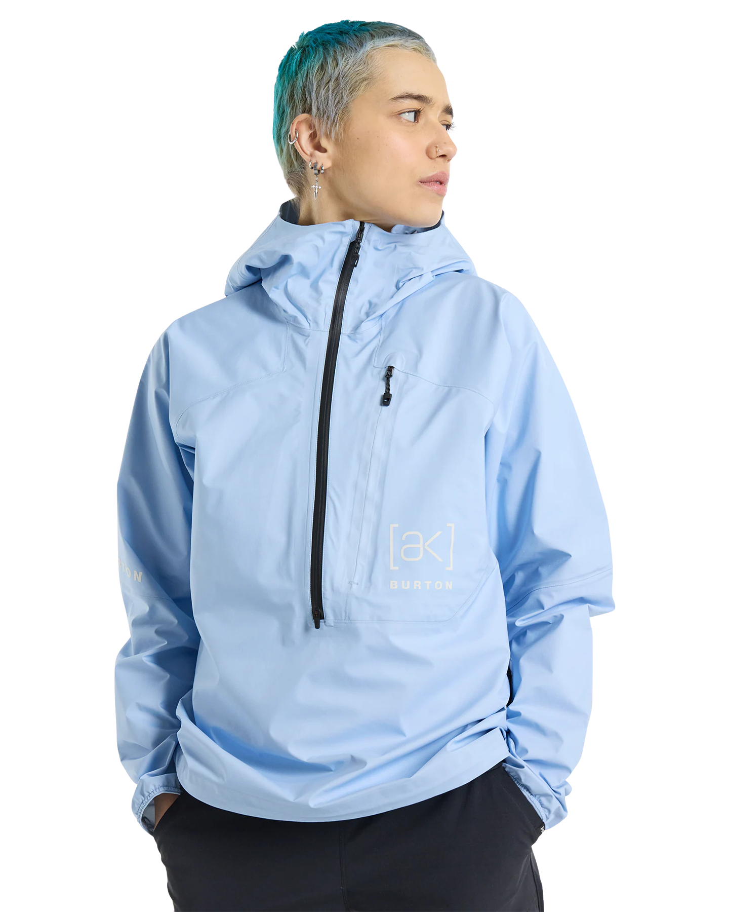 Burton Women's [ak]® GORE-TEX® 3L Minimalist Anorak Rain Jacket Women's Snow Jackets - Trojan Wake Ski Snow