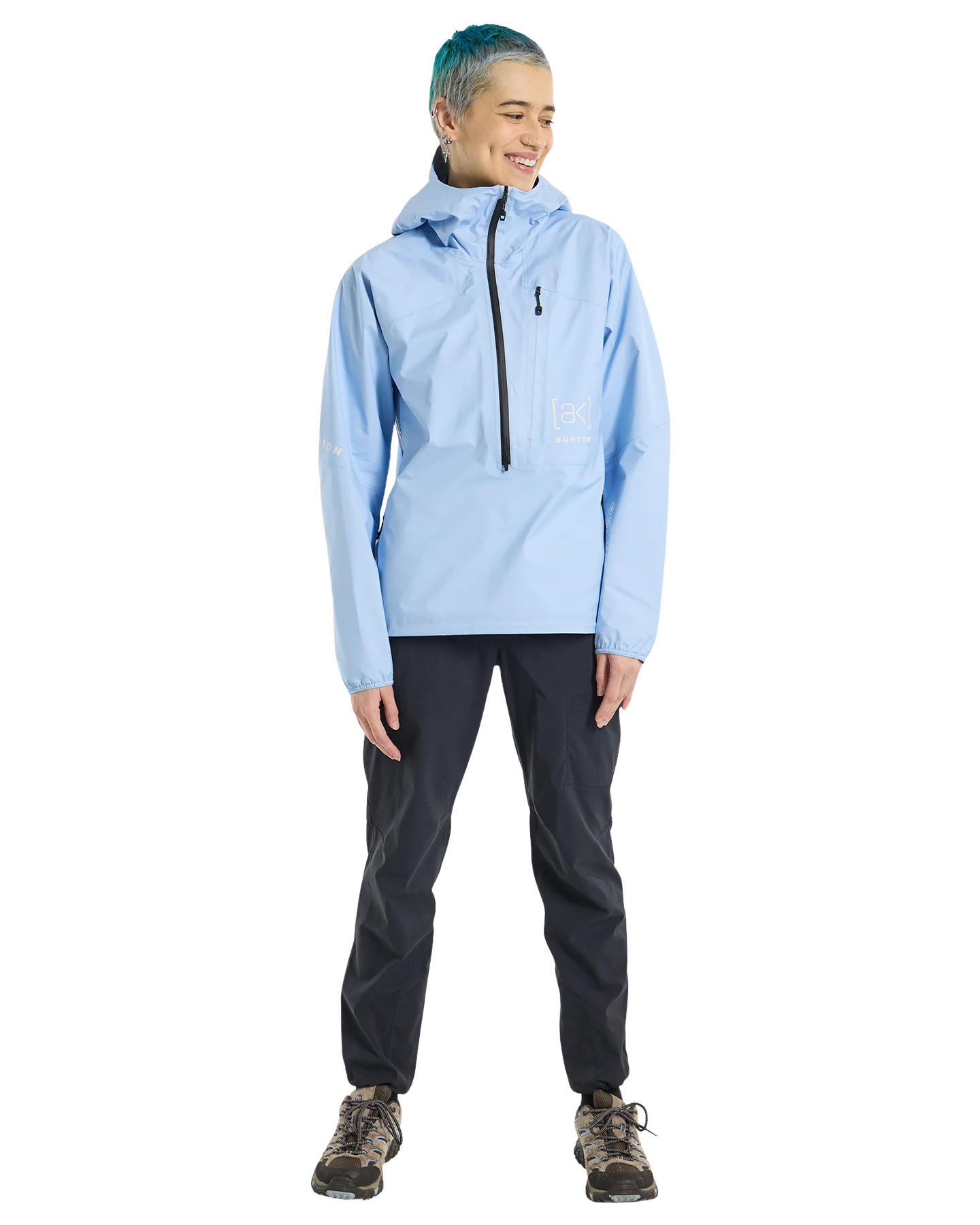 Burton Women's [ak]® GORE-TEX® 3L Minimalist Anorak Rain Jacket Women's Snow Jackets - Trojan Wake Ski Snow