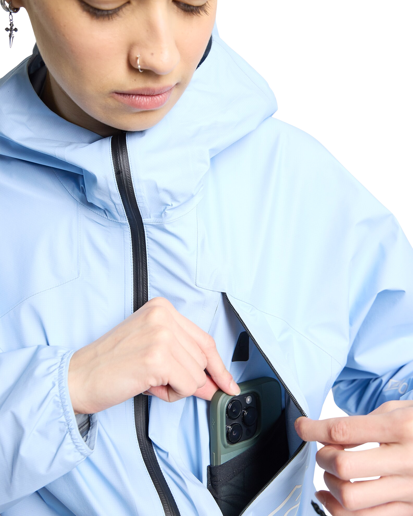 Burton Women's [ak]® GORE-TEX® 3L Minimalist Anorak Rain Jacket Women's Snow Jackets - Trojan Wake Ski Snow