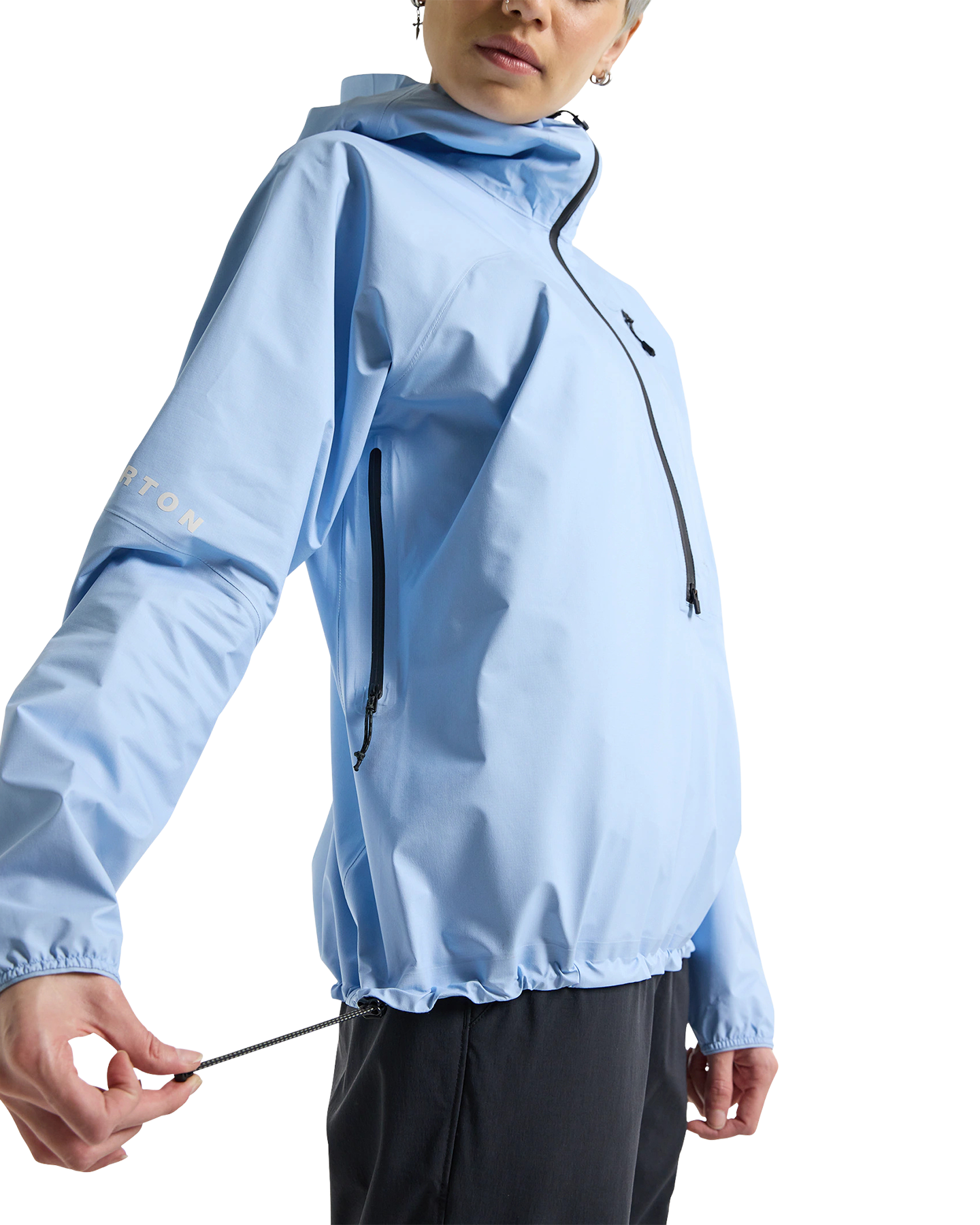 Burton Women's [ak]® GORE-TEX® 3L Minimalist Anorak Rain Jacket Women's Snow Jackets - Trojan Wake Ski Snow