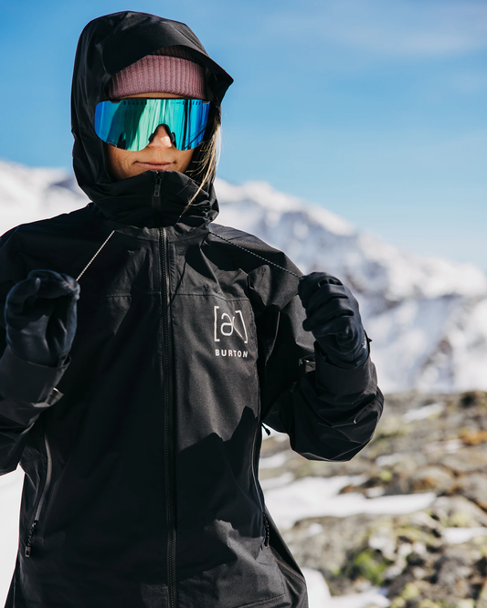 Burton Women's [ak] GORE-TEX® Surgence Jacket - True Black Women's Snow Jackets - Trojan Wake Ski Snow