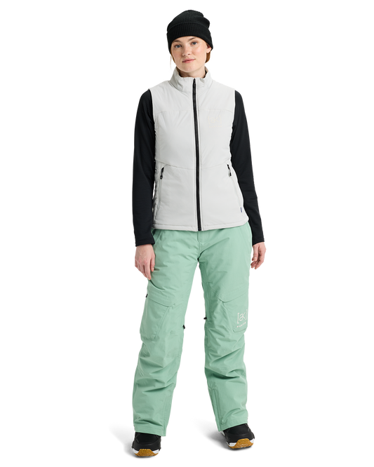 Burton Women's [ak]® Helium Stretch Insulated Vest - Gray Cloud