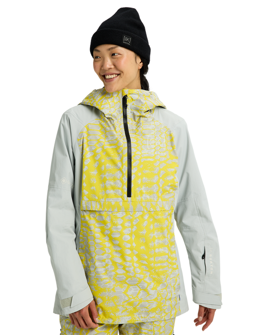 Burton Women's [ak]® Kimmy GORE-TEX® 2L Snow Anorak - Atomic Shatter/Gray Cloud Women's Snow Jackets - Trojan Wake Ski Snow
