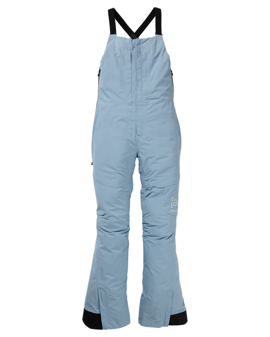 Burton Women's [ak]® Kimmy GORE-TEX® 2L Snow Bib - Dusty Blue Women's Snow Bibs - Trojan Wake Ski Snow