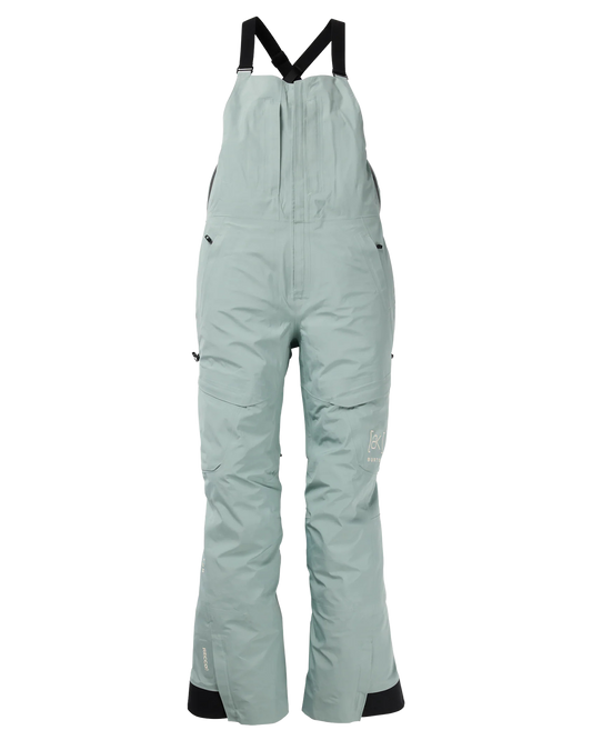 Burton Women's [ak]® Kimmy GORE-TEX® 3L Snow Bib - Petrol Green Women's Snow Bibs - Trojan Wake Ski Snow