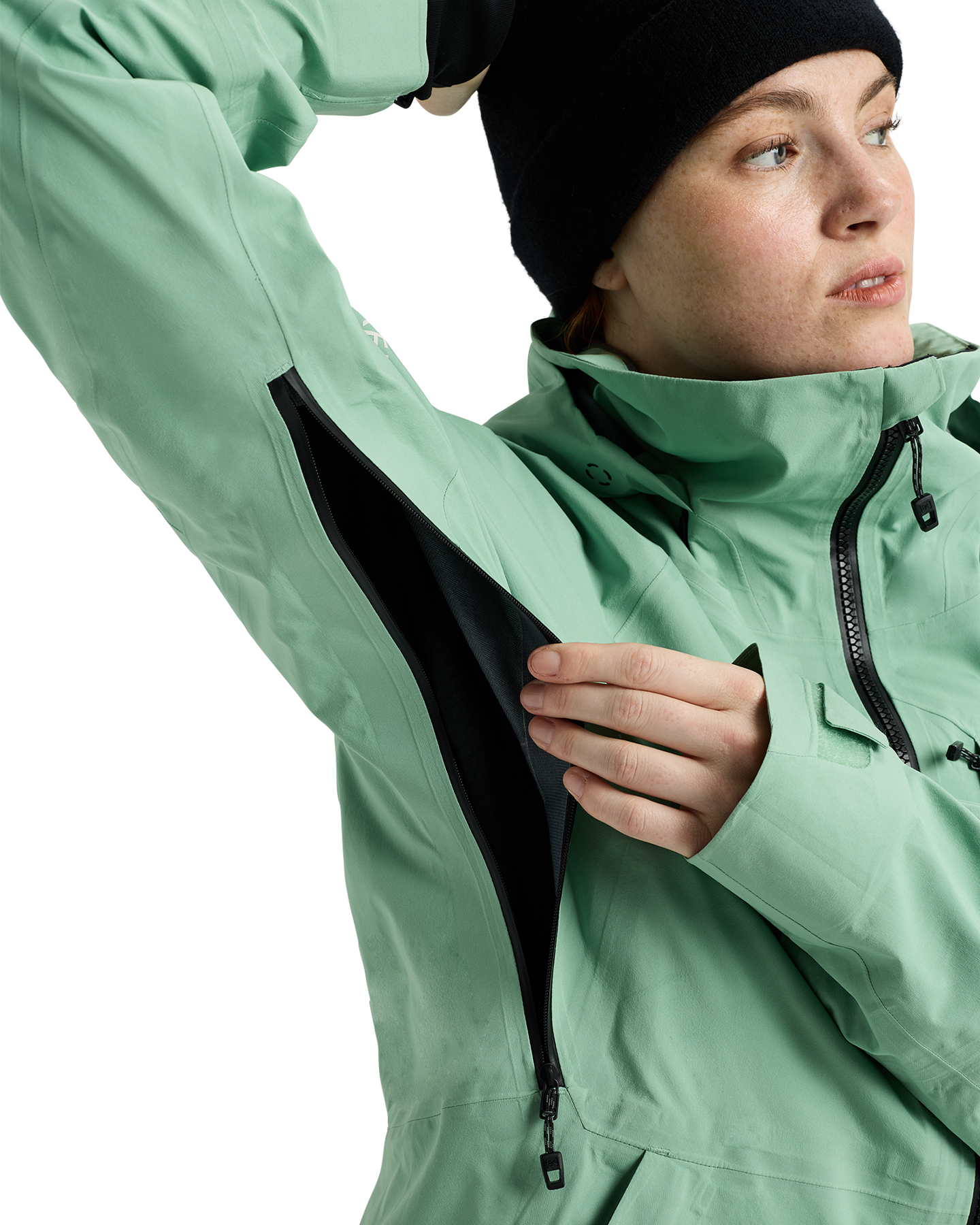 Burton Women's [ak]® Kimmy GORE-TEX® 3L Snow Jacket - Soft Sage Women's Snow Jackets - Trojan Wake Ski Snow