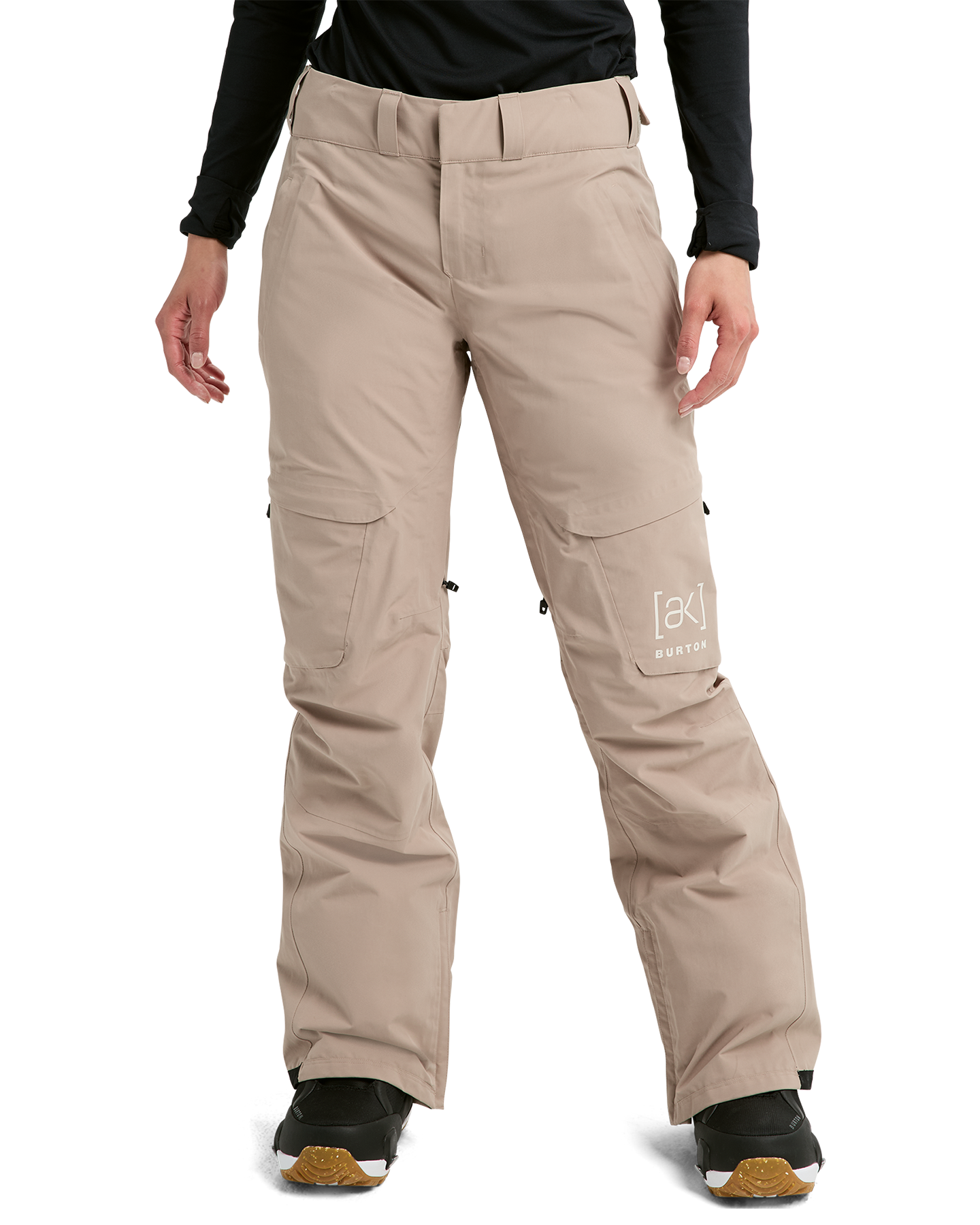 Burton Women's [ak]® Summit GORE-TEX® 2L Insulated Snow Pants - Summit Taupe Women's Snow Pants - Trojan Wake Ski Snow