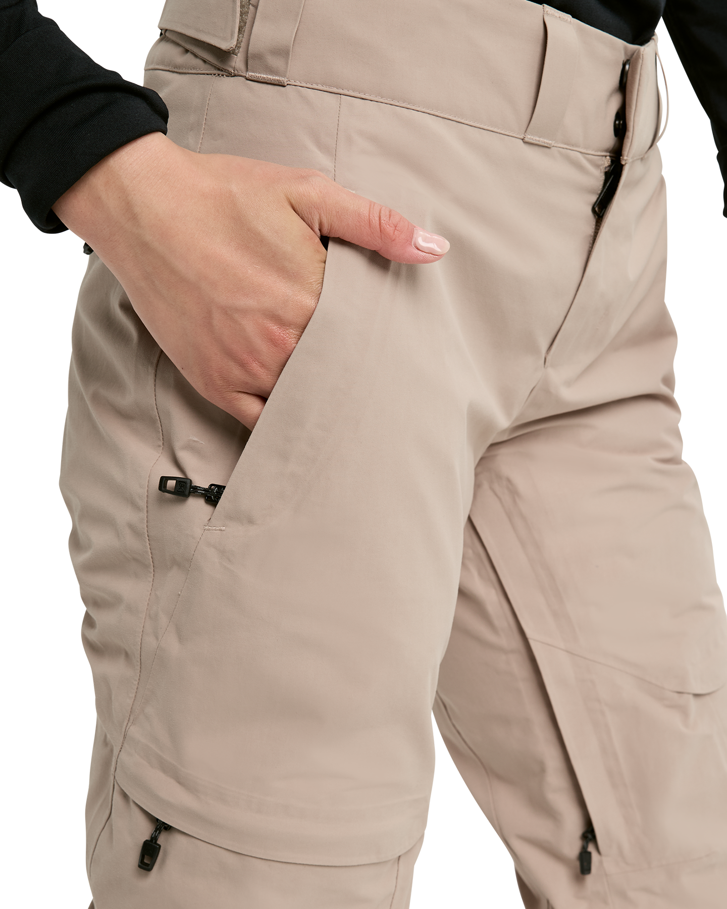 Burton Women's [ak]® Summit GORE-TEX® 2L Insulated Snow Pants - Summit Taupe Women's Snow Pants - Trojan Wake Ski Snow