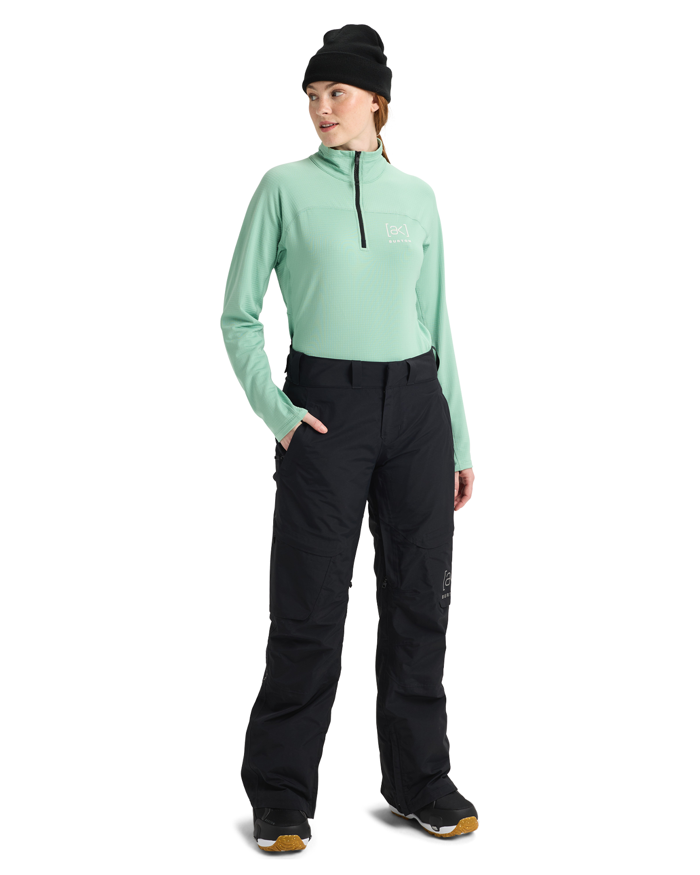 Burton Women's [ak]® Summit Gore-Tex Insulated 2L Snow Pants - True Black Women's Snow Pants - Trojan Wake Ski Snow