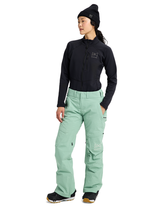 Burton Women's [ak]® Summit Gore-Tex 2L Snow Pants - Soft Sage Women's Snow Pants - Trojan Wake Ski Snow