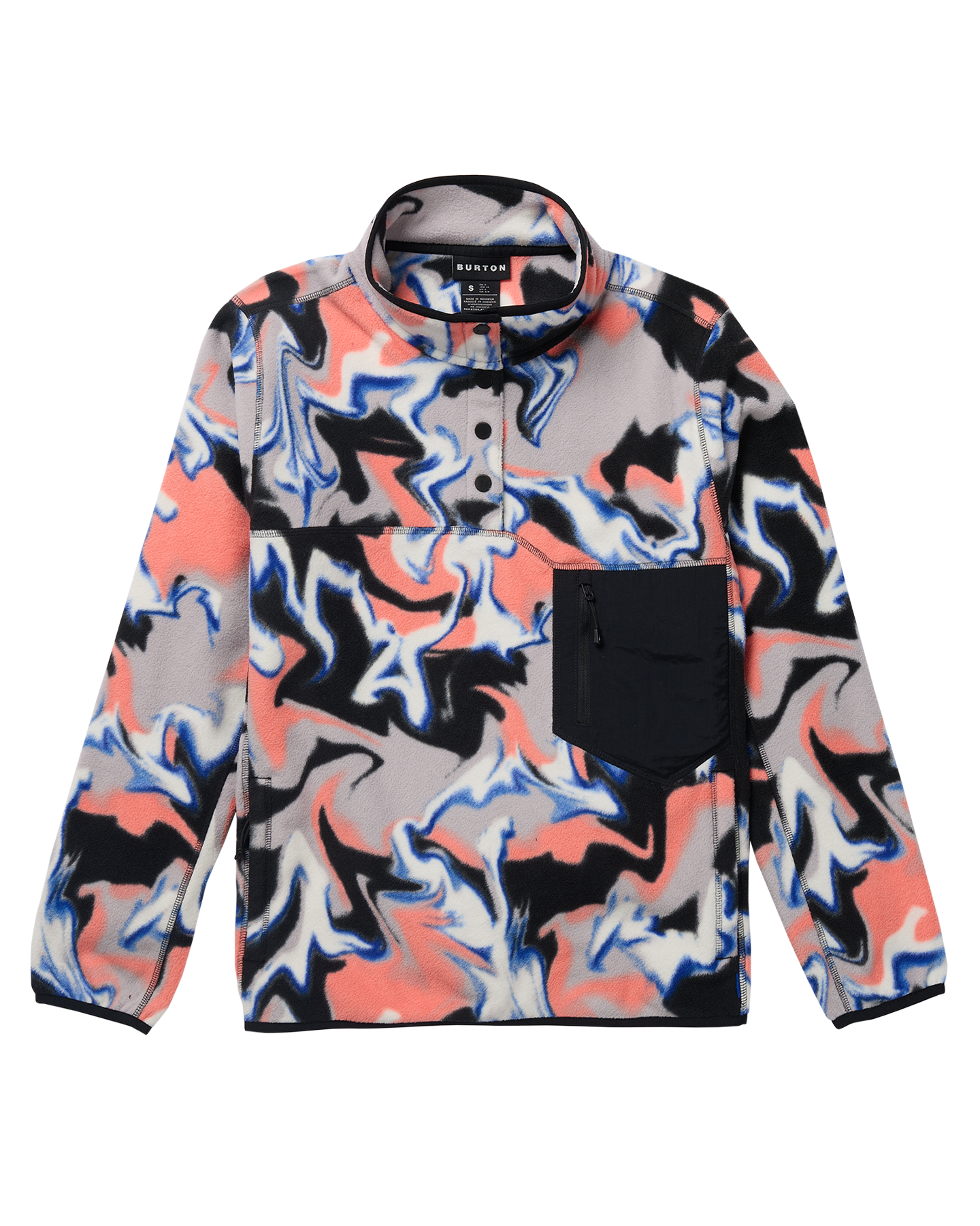 Burton Women's Cinder Fleece Pullover - Dazed