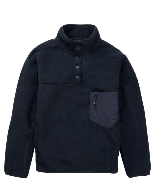 Burton Women's Cinder Fleece Pullover - True Black