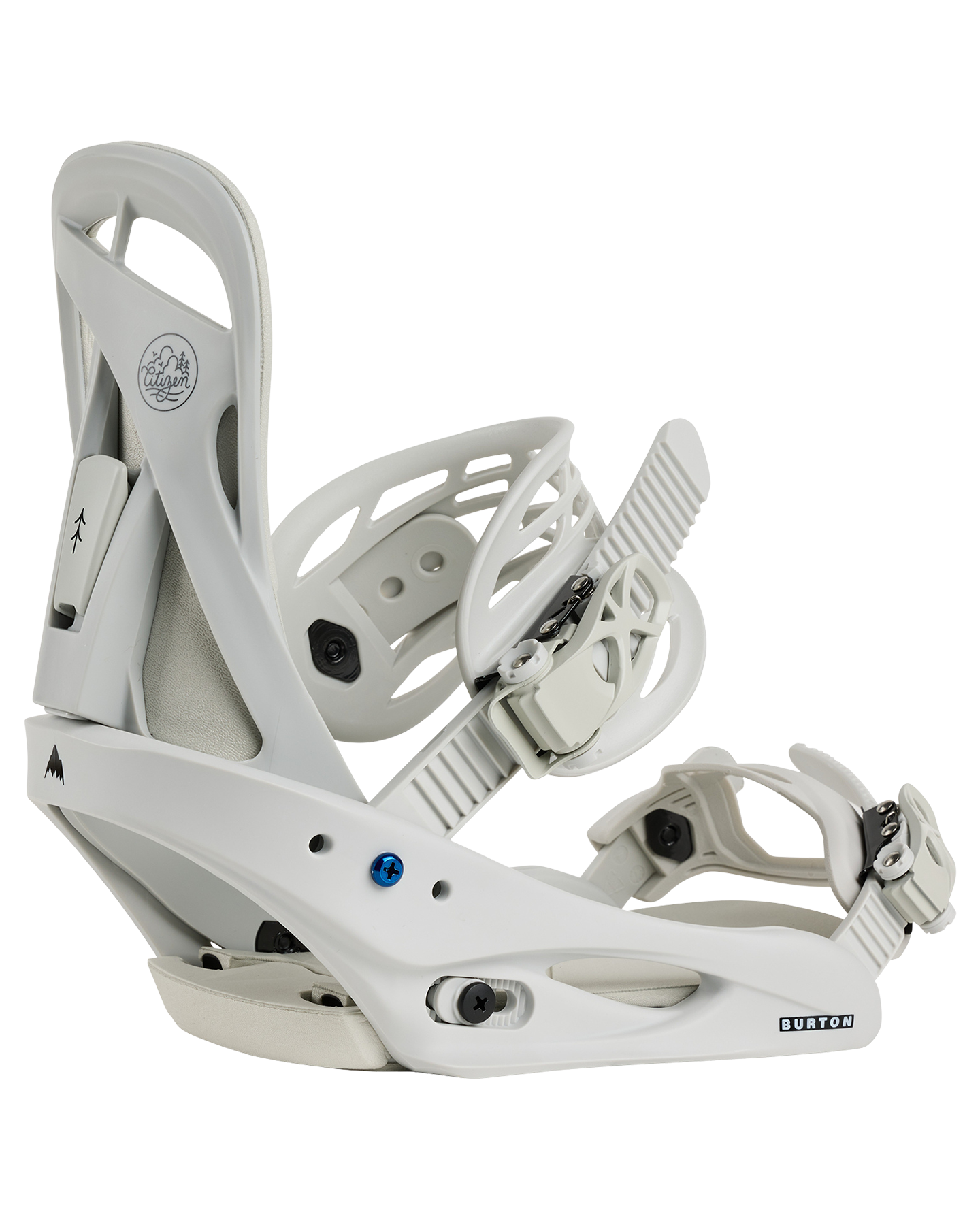 Burton Women's Citizen Re:Flex Snowboard Bindings - Gray Cloud