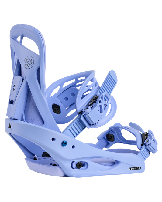Burton Women's Citizen Re:Flex Snowboard Bindings - Periwinkle Women's Snowboard Bindings - Trojan Wake Ski Snow
