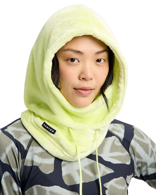 Burton Women's Cora Hood - Glow Yellow Green