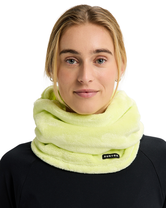 Burton Women's Cora Neck Warmer - Glow Yellow Green