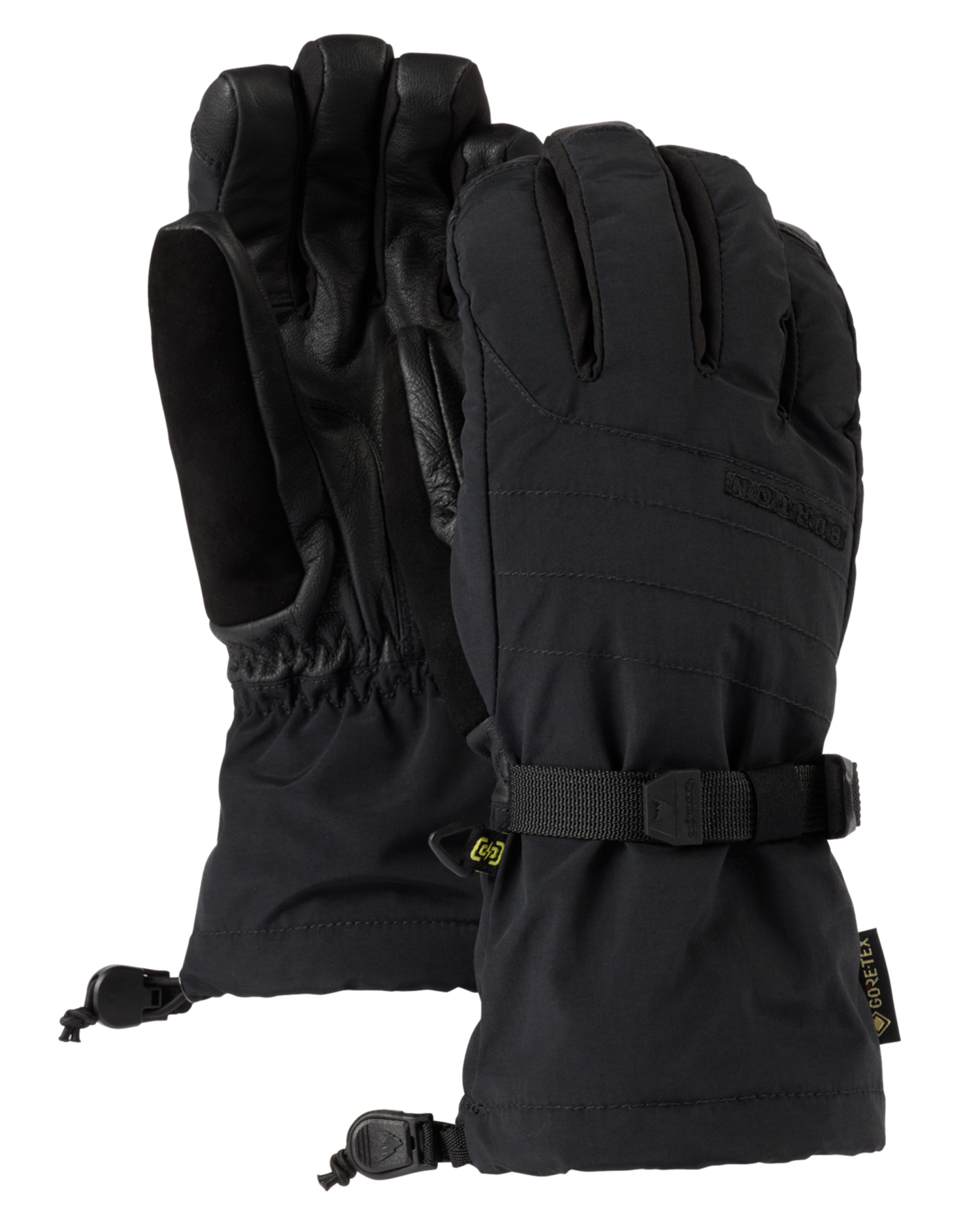 Burton Women's Deluxe Gore‑Tex Snow Gloves - True Black Women's Snow Gloves & Mittens - SnowSkiersWarehouse