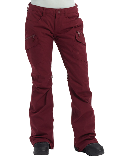 Burton Gloria Women's Insulated Pant - Port Royal Women's Snow Pants - Trojan Wake Ski Snow