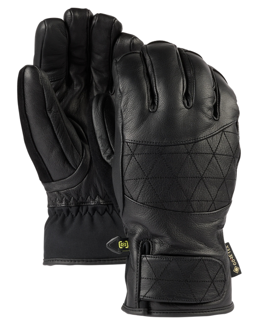 Burton Women's Gondy GORE-TEX® Leather Snow Gloves - True Black Women's Snow Gloves - Trojan Wake Ski Snow