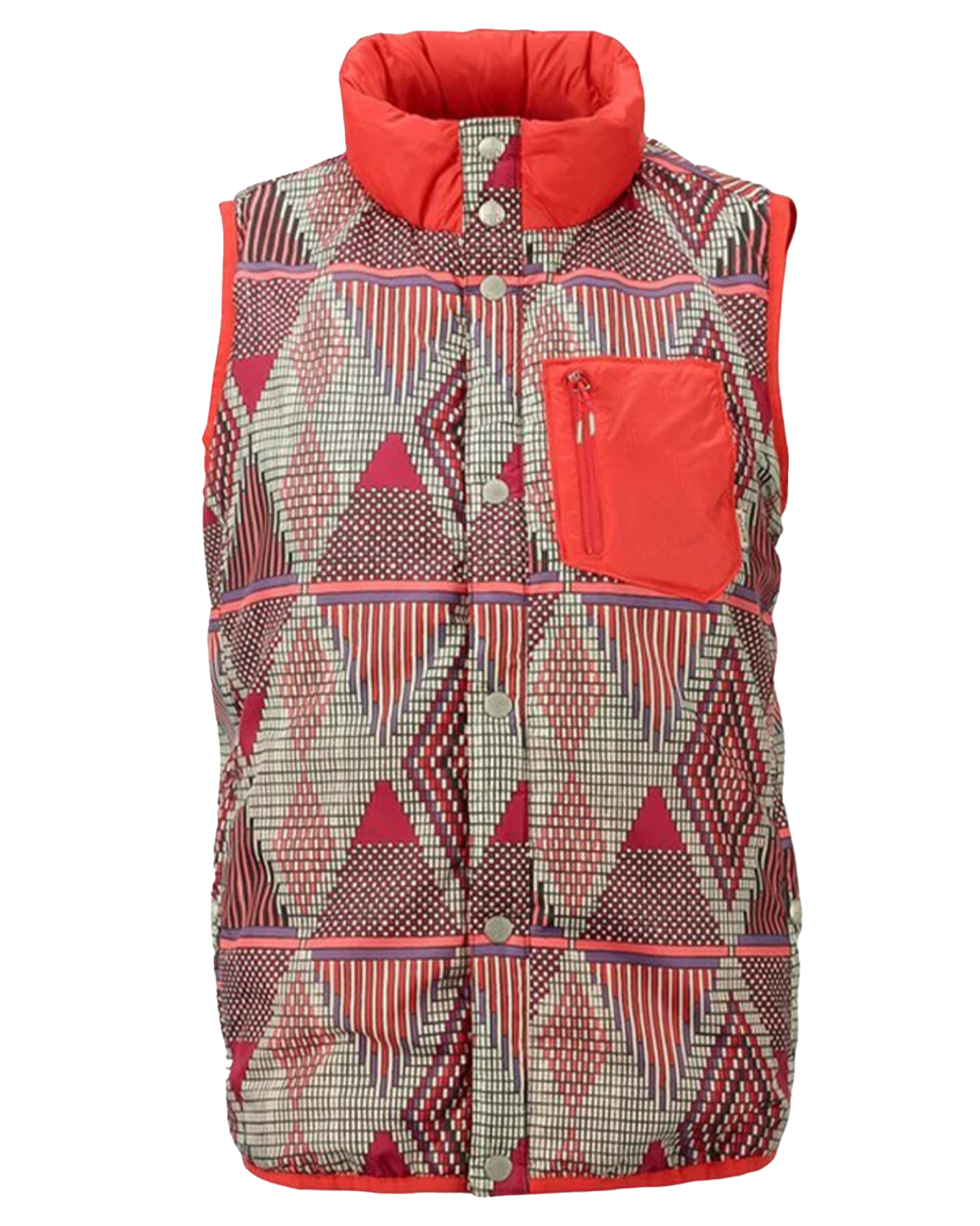 Burton Women's Hella Light Insulated Vest - Anedeg/Coral Jackets - Trojan Wake Ski Snow