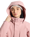 Burton Women's Jet Ridge Snow Jacket - Powder Blush Snow Jackets - Trojan Wake Ski Snow