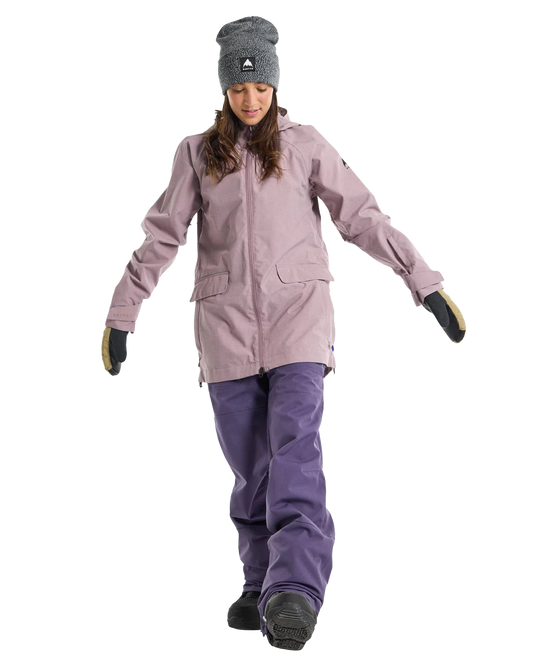 Burton Women's Lalik 2L Snow Jacket - Elderberry Snow Jackets - Trojan Wake Ski Snow