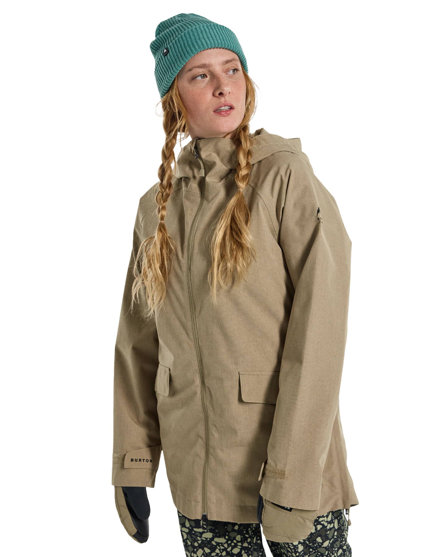 Burton Women's Lalik 2L Snow Jacket - Kelp Snow Jackets - Trojan Wake Ski Snow