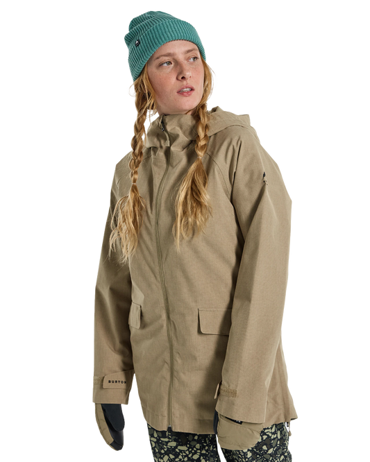 Burton Women's Lalik 2L Snow Jacket - Kelp Snow Jackets - Trojan Wake Ski Snow