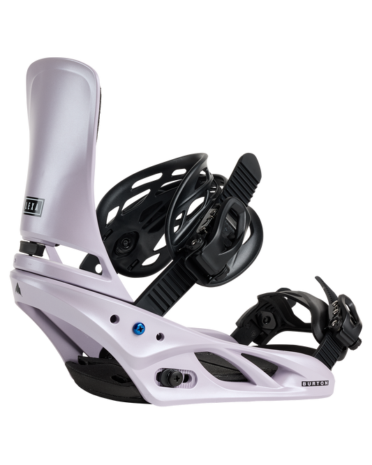 Burton Women's Lexa Re:Flex Snowboard Bindings - Washed Lavender Women's Snowboard Bindings - Trojan Wake Ski Snow