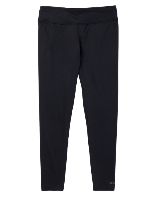 Burton Women's Lightweight X Base Layer Pants - True Black Women's Thermals - SnowSkiersWarehouse