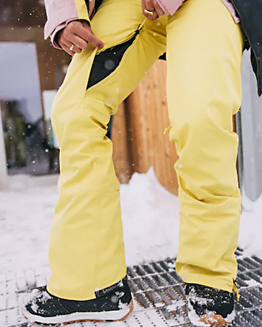 Burton Women's Marcy High Rise Stretch 2L Snow Pants - Sulfur Snow Pants - Trojan Wake Ski Snow