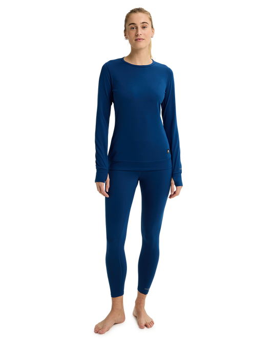 Burton Women'S Midweight Base Layer Crewneck - Nightfall