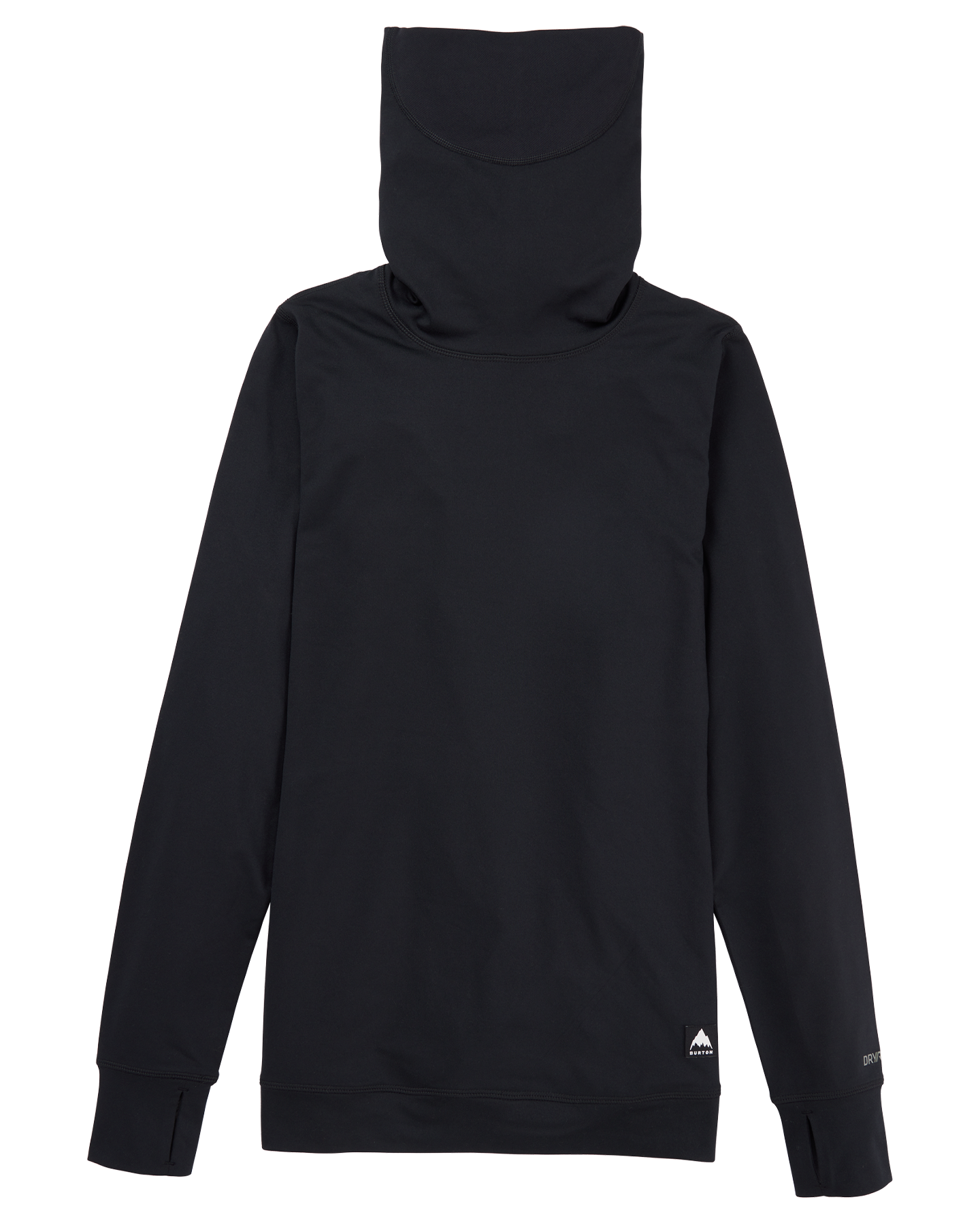 Burton Women's Midweight Base Layer Long Neck - True Black