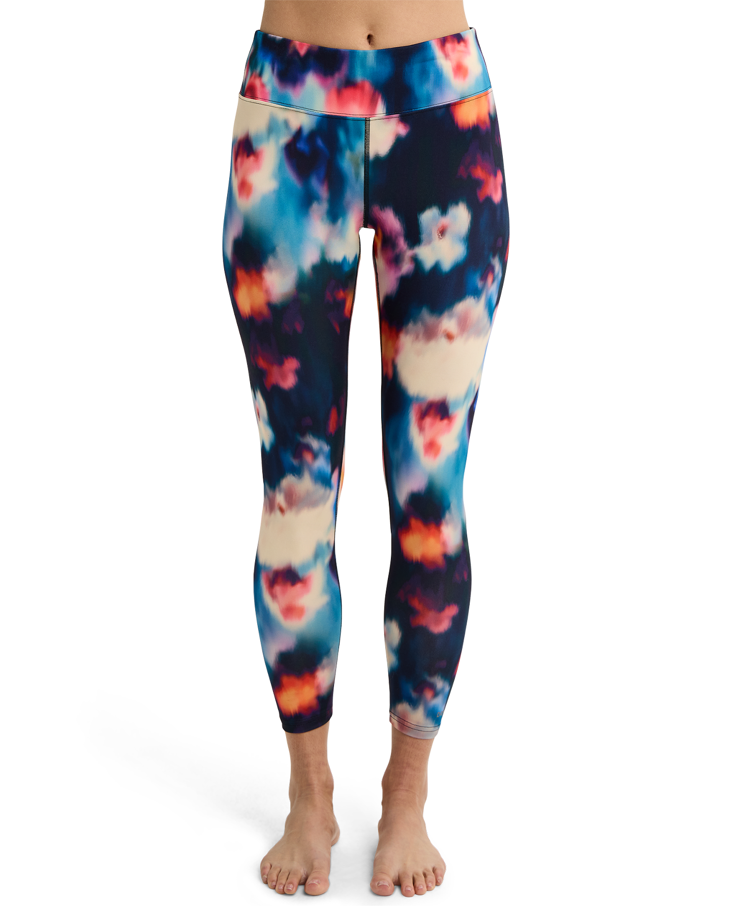 Burton Women's Midweight Base Layer Pants - Floral Blur Women's Thermal Bottoms - Trojan Wake Ski Snow