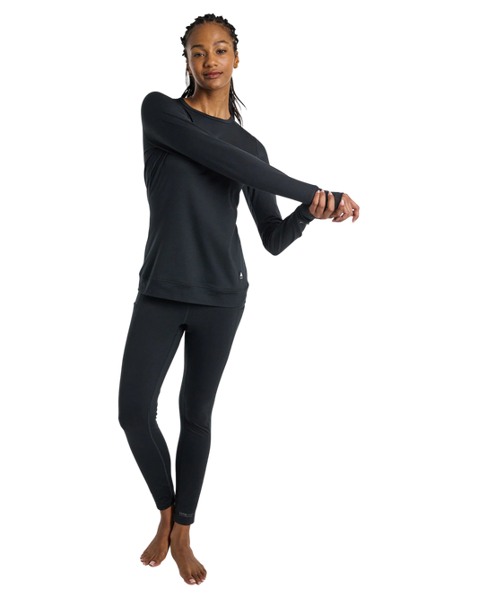 Burton Women's Midweight X Base Layer Crewneck Women's Thermal Tops - Trojan Wake Ski Snow